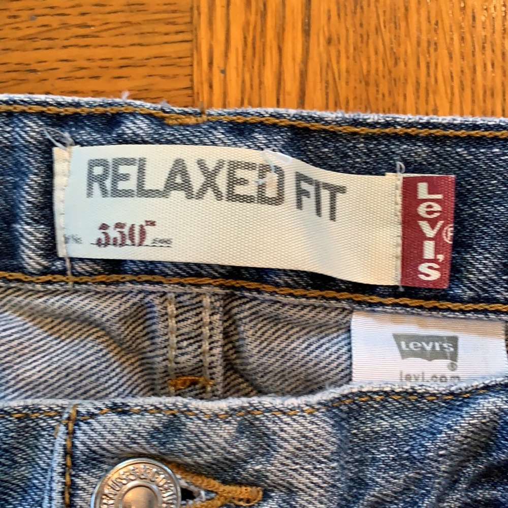Levi Strauss & Co. Blue Denim Jeans 550 - Relaxed - Picture 6 of 7
